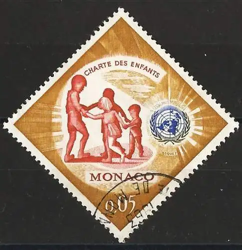 Monaco 1963 - Mi 718 - YT 599 - Erklärung der Menschenrechte 