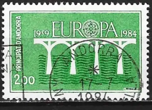 Monaco 1984 - Mi 1623 - YT 1419 - Europa CEPT