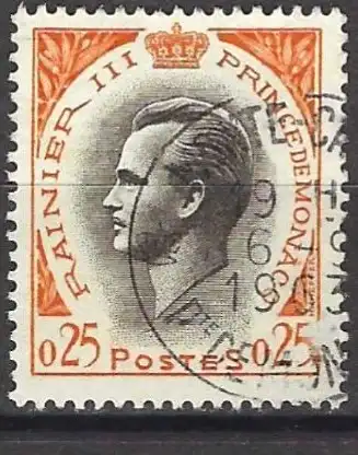 Monaco 1960 - Mi 657 - YT 544 - Fürst Rainier III