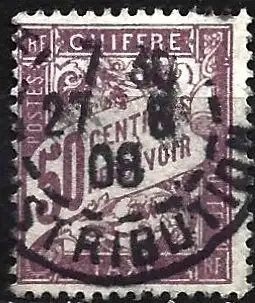 Frankreich 1895 - Mi P 33x - YT T 37 - Diensmarke