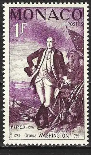 Monaco 1956 - Mi 527 - YT 444 - George Washington - MNH**