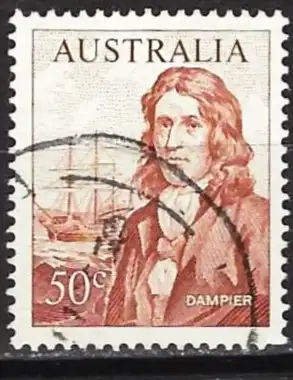 Australien 1966 - Mi 375 - YT 336 - William Dampier und das Schiff "Roebuck“