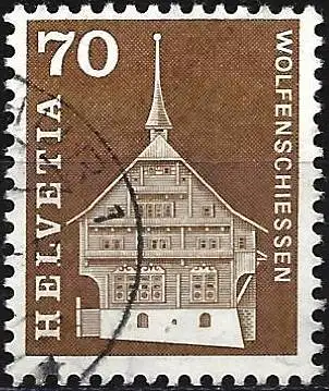 Schweiz 1967 - Mi 862 - YT 795 - Haus des Ritters Lussy