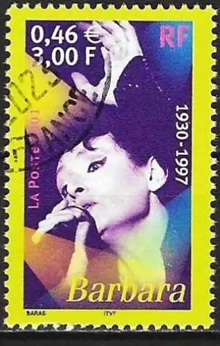 Frankreich 2001 - Mi 3536 - YT 3396 - Barbara