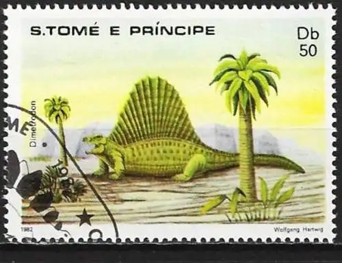 Sao Tomé & Principe 1982 - Mi 783 - YT 700 - Dinosaurier