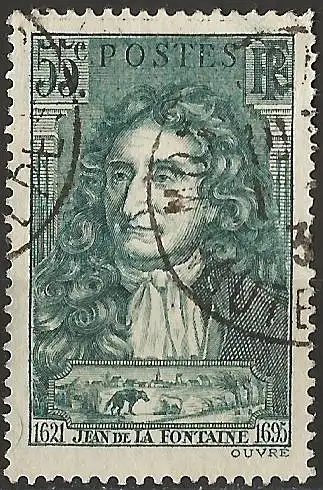 Frankreich 1938 - Mi 429 - YT 397 - Jean de La Fontaine