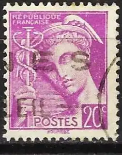 Frankreich 1938 - Mi 379 - YT 410 - Typ " Merkur “