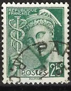 Frankreich 1938 - Mi 380 - YT 411 - Typ " Merkur “