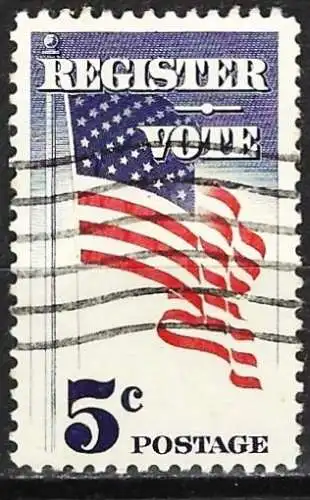 USA  1964 - Mi 863 - YT 765 - Nationalflagge