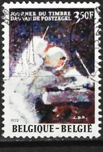 Belgien 1972 - Mi 1677 - YT 1622 - David Randolph Scott auf dem Mond