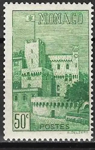 Monaco 1939 - Mi 169 - YT 174 - Palast - MNH**