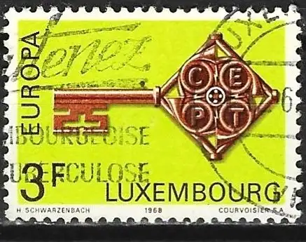 Luxemburg 1968 - Mi 771 - YT 724 - Europa CEPT