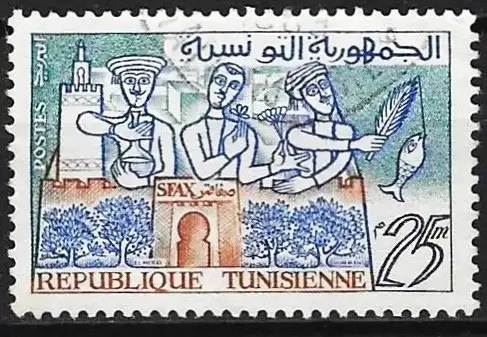 Tunisien 1959 - Mi 530 - YT 484 - Sfax