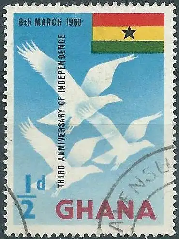 Ghana 1960 - Mi 73 - YT 64 - Vogel : Fischadler