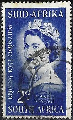 Südafrika 1953 - Mi 231a - YT 193 - Königin Elisabeth II
