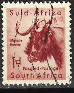 Südafrika 1954 - Mi 240 - YT 202 - Fauna : Oryxantilope