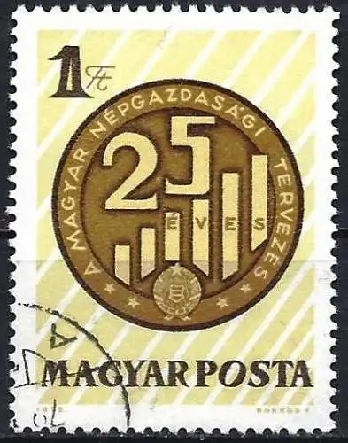 Ungarn 1972 - Mi 2804 - YT 2271 - Planwirtschaft