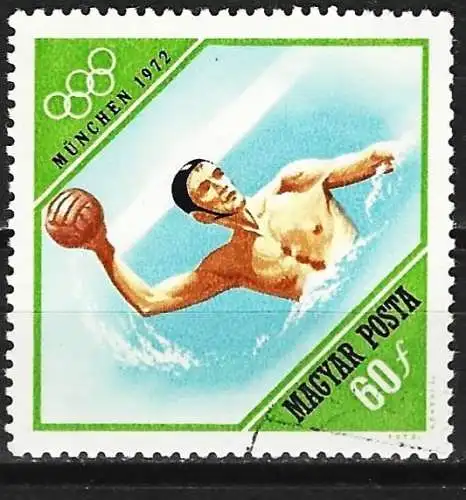 Ungarn 1972 - Mi 2774 - YT 2237 - Olympische Spiele in München: Wasserball