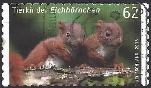 Deutschland BDR 2015 - Mi 3129 - YT 2936 A - Fauna : Eichhörnchen