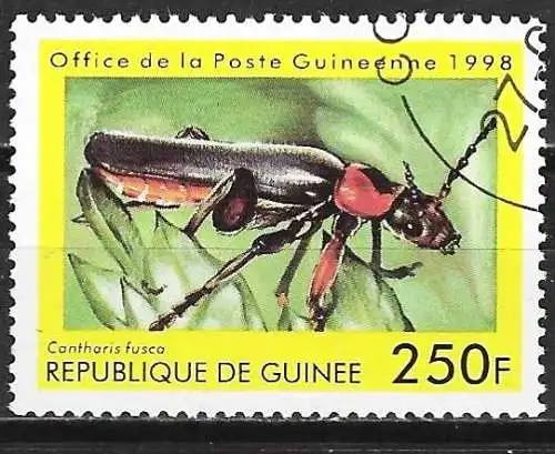 Guinea 1998 - Mi 1895 - YT 1255 P - Insekt : Käfer