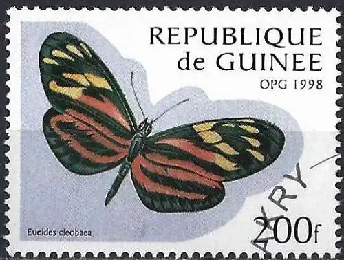 Guinea 1998 - Mi 1716 - YT 1161A - Schmetterling