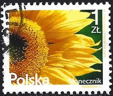 Polen 2015 - Mi 4775 - YT 4431 - Sonnenblume