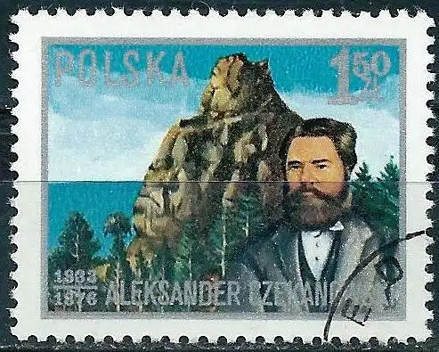 Polen 1976 - Mi 2460 - YT 2292 - Aleksander Piotr Czekanowski , Geologe