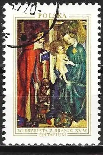 Polen 1976 - Mi 2473 - YT 2305 - Weihnachten : Die Jungfrau Maria