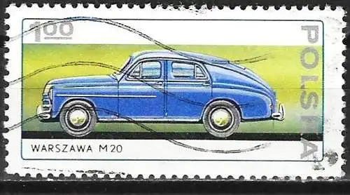 Polen 1976 - Mi 2467 - YT 2299 - Das Auto Warszawa M20