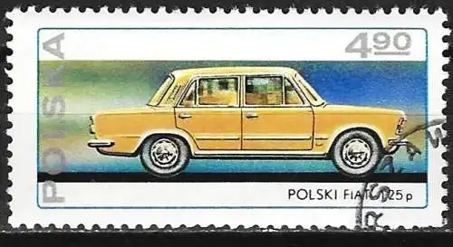 Polen 1976 - Mi 2470 - YT 2302 - Das Auto Polski-Fiat 125P