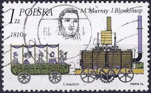 Polen 1976 - Mi 2428 - YT 2263 - Lokomotive