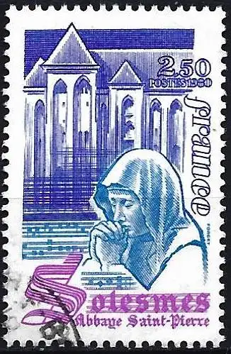Frankreich 1980 – Mi 2221 - YT 2112 - Abtei von Solesmes
