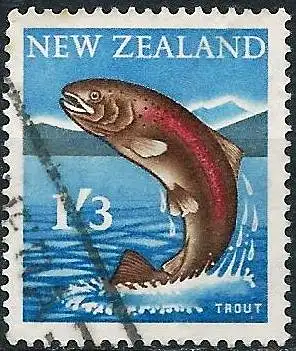 Neuseeland 1960 - Mi 403  - YT 393 - Fisch