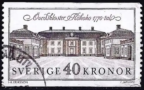 Schweden 1990 - Mi 1629 - YT 1611 - Schloss von Övedskloster