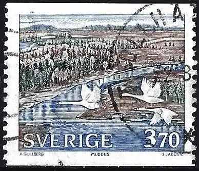 Schweden 1990 - Mi 1584 - YT 1568 - Vögel : Wildgänse