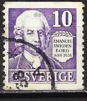 Schweden 1938 - Mi 243A - YT 247 - Emanuel Swedenborg