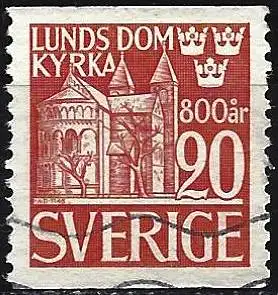 Schweden 1946 - Mi 319 A - YT 320 - Kathedrale de Lund