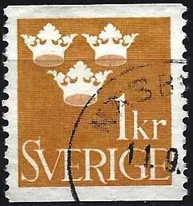 Schweden 1939 - Mi 268A - YT 269 - Drei Kronen