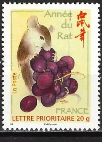 Frankreich 2008 - Mi 4355 - YT 4131 - Fauna : Ratte