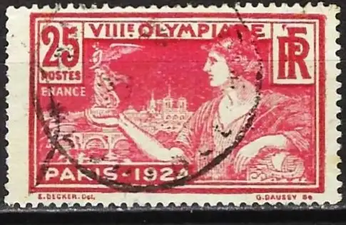 Frankreich 1924 – Mi 170 - YT 184 - Olympische Spiele in Paris 