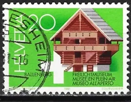 Schweiz 1981 - Mi 1191 - YT 1121 - Museum von Ballenberg
