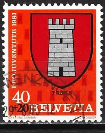 Schweiz 1981 - Mi 1211 - YT 1140 - Wappen vonTorre