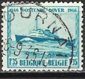 Belgien 1946 - Mi 755 - YT 725 - Das Postschiff " Prinz Baudouin “