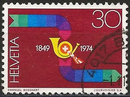 Schweiz 1974 - Mi 1041 - YT 967 - Die Bundespostämter