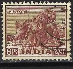 Indien 1949 - Mi 192 - YT 8 - Pferd Konarak