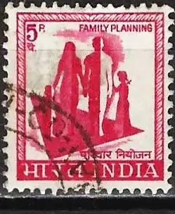 Indien 1967 - Mi 435X - YT 224 - Familienplanung