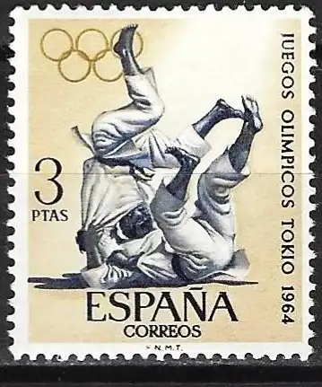 Spanien 1964 - Mi 1509 - YT 1282 - Olympische Spiele in Tokio : Judo - MNH**