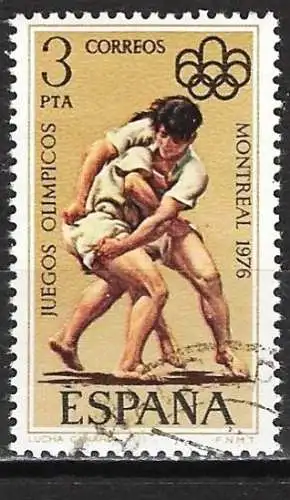 Spanien 1976 - Mi 1736 - YT 1988 - Olympische Spiele in Montreal : Ringen