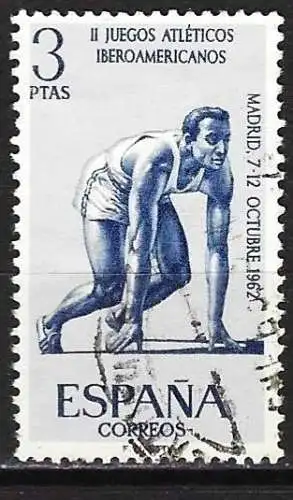 Spanien 1962 - Mi 1345 - YT 1124 - Leichtathletik-Meisterschaft
