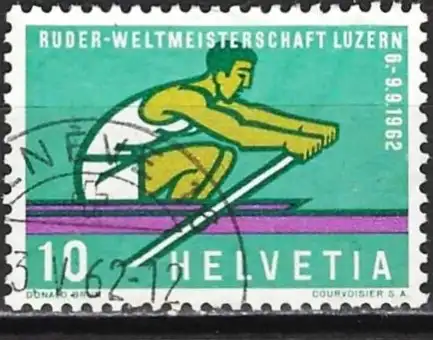 Schweiz 1962 - Mi 748 - YT 690 - Sport: Rudern